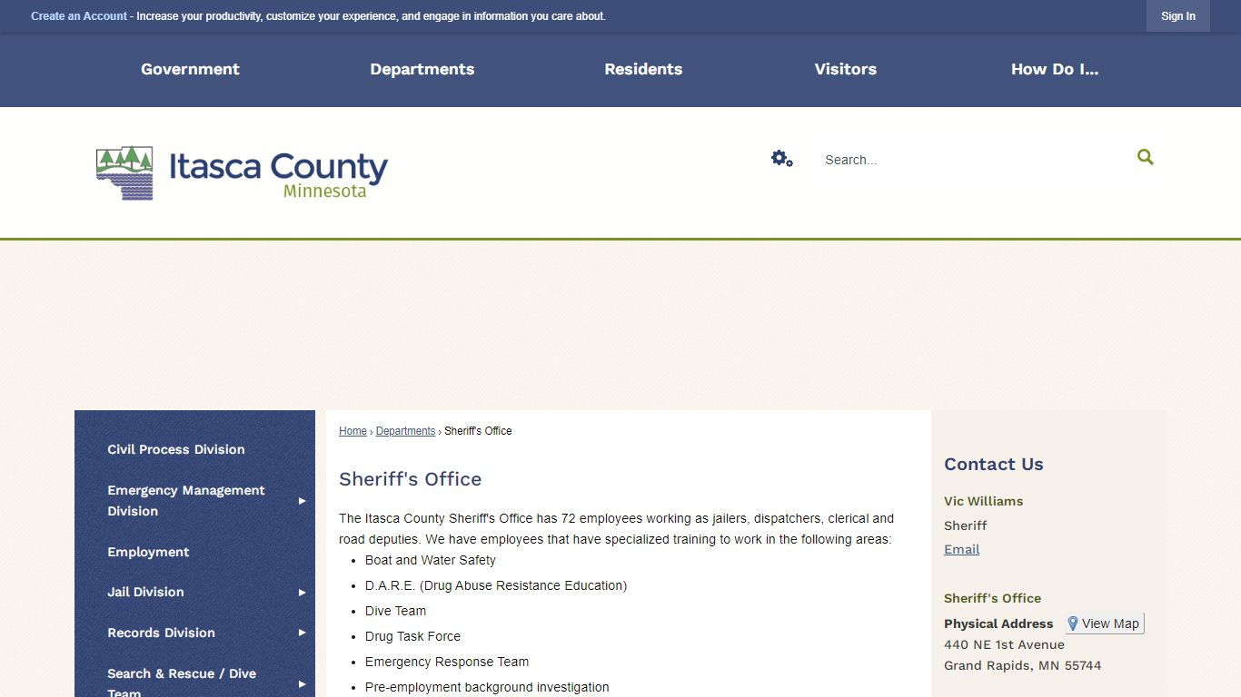 Sheriff's Office | Itasca County, MN